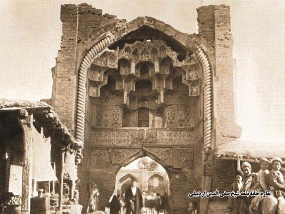 اتمام سردر عالی قاپو اردبیل تا انتها سال 98