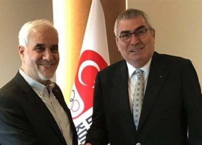 دیدار مهرعلیزاده با رئیس کمیته ملی المپیک ترکیه، برگزاری نشست فنی حضور ورزش های زورخانه ای در ترکیه