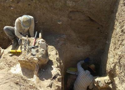 کشف یک بنای باشکوه ساسانی در جنوب غرب مشهد