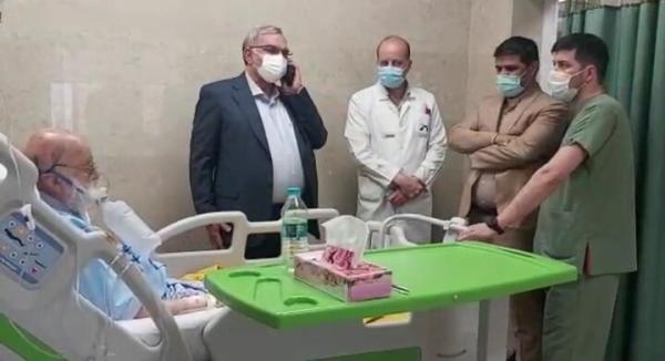 حال عمومی چمران رو به بهبود است حال عمومی چمران رو به بهبود است