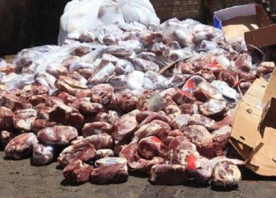 68 تن گوشت فاسد در ری معدوم شد